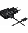 Φορτιστής Samsung USB Type-C Cable & Wall Adapter Μαύρο